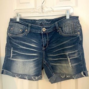 Ariya denim shorts